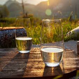 The O Champagne Tumblers, Set of 2