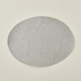 Oval Placemat, Grey