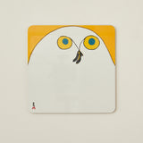 Assorted Square Coasters, Set/4