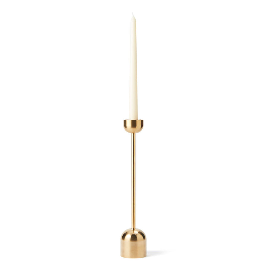 Dome Spindle Candle Holder, 7.75"