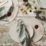 Oval Placemat, Cashmere