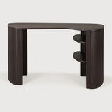 Roller Max Desk, Mahogany Dark Brown