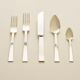 Riva 5-Piece Place Setting, Silver Plate