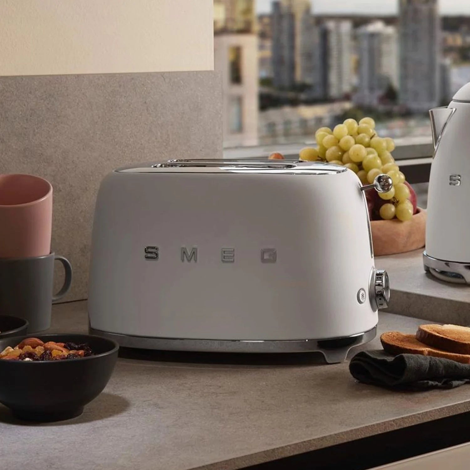 Toaster, 2-Slice Matte White