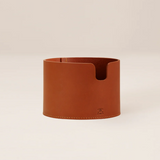 Leather Wine Stand, Whisky Tan