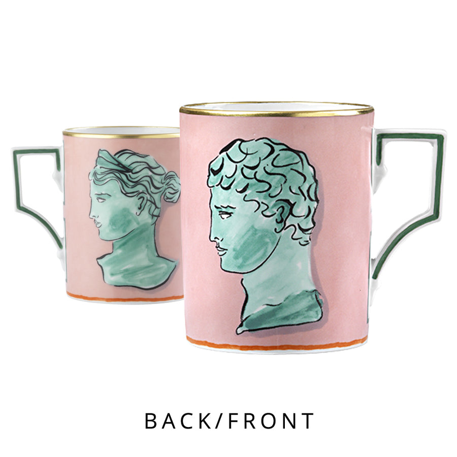 Luke Edward Hall Il Viaggio Di Nettuno Mug, Pink