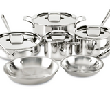 D5 Polished Collection, 10-Piece Stainless Set