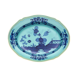 Oriente Italiano Large Oval Platter, Iris