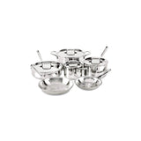 All-Clad  D5 Polished Collection, 10-Piece Stainless Set