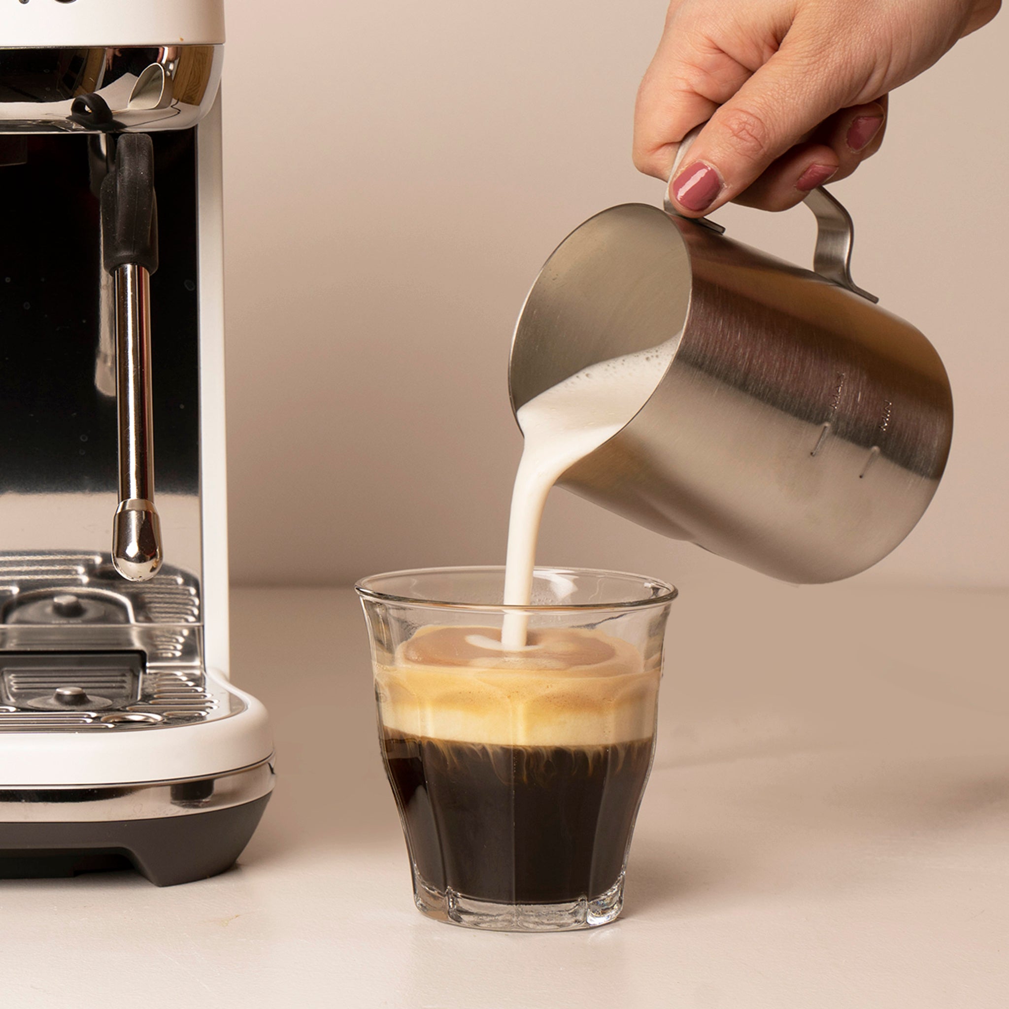 The Bambino Plus Espresso Maker, Sea Salt