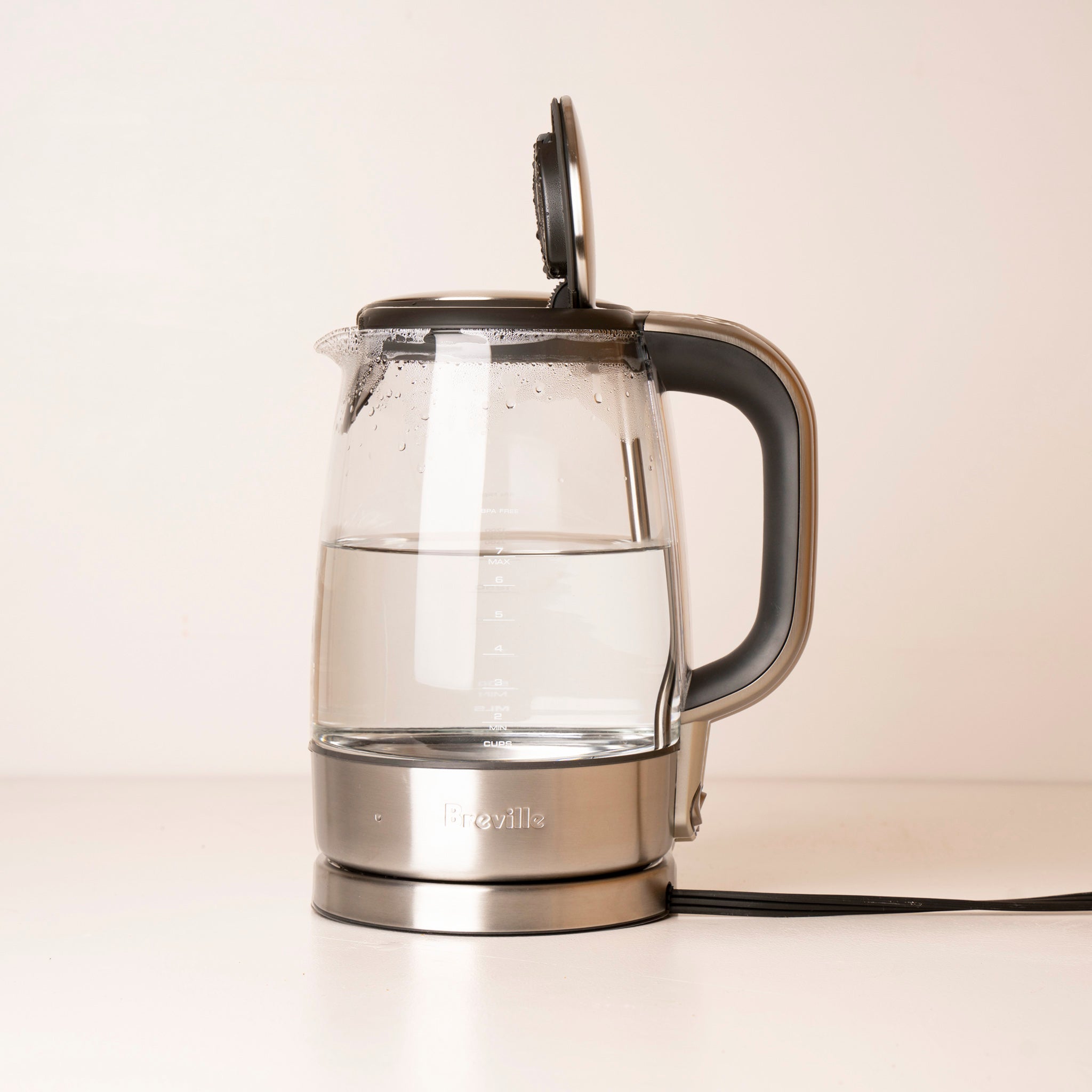 Stainless Steel Breville Brebke595xl Breville Clear Kettle