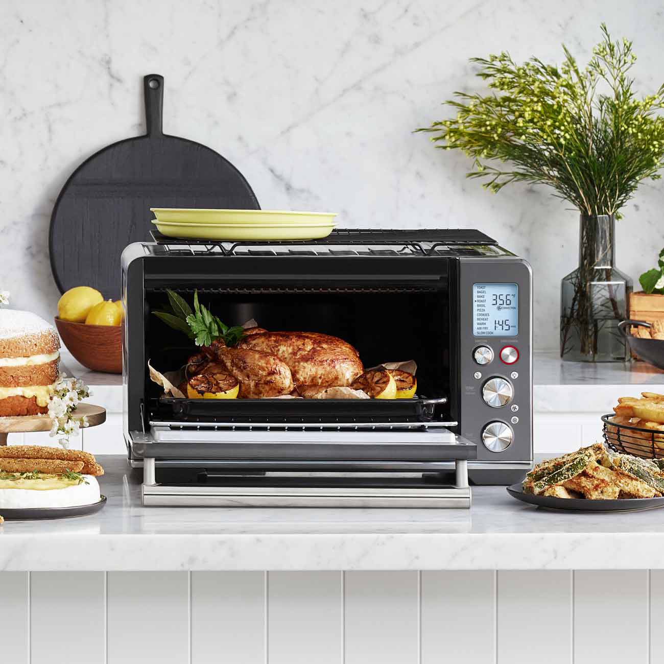The Smart Oven Air Fryer, Brushed Stainless