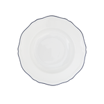 Corona Rim Soup Plate, Cobalto