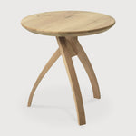 Oak Twist Side Table