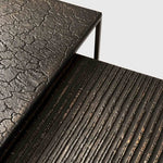Pentagon Nesting Coffee Table Set, Whisky
