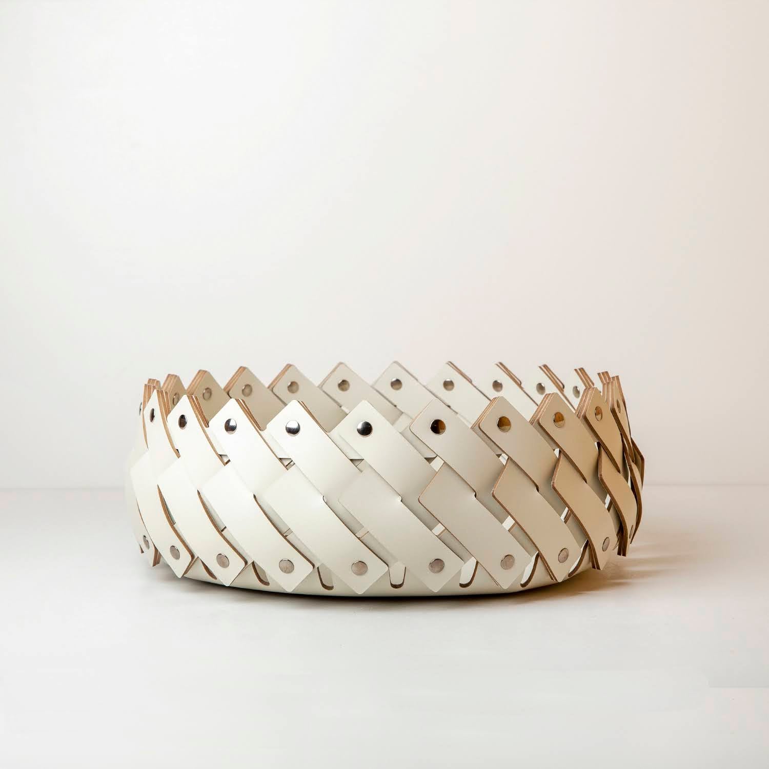 Almeria Short Leather Basket