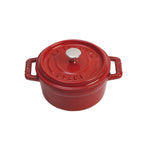 Cast Iron .25 QT Mini Cocotte RED