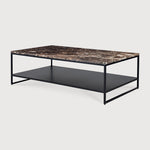 Stone Coffee Table, Dark Emperador