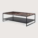 Stone Coffee Table, Dark Emperador