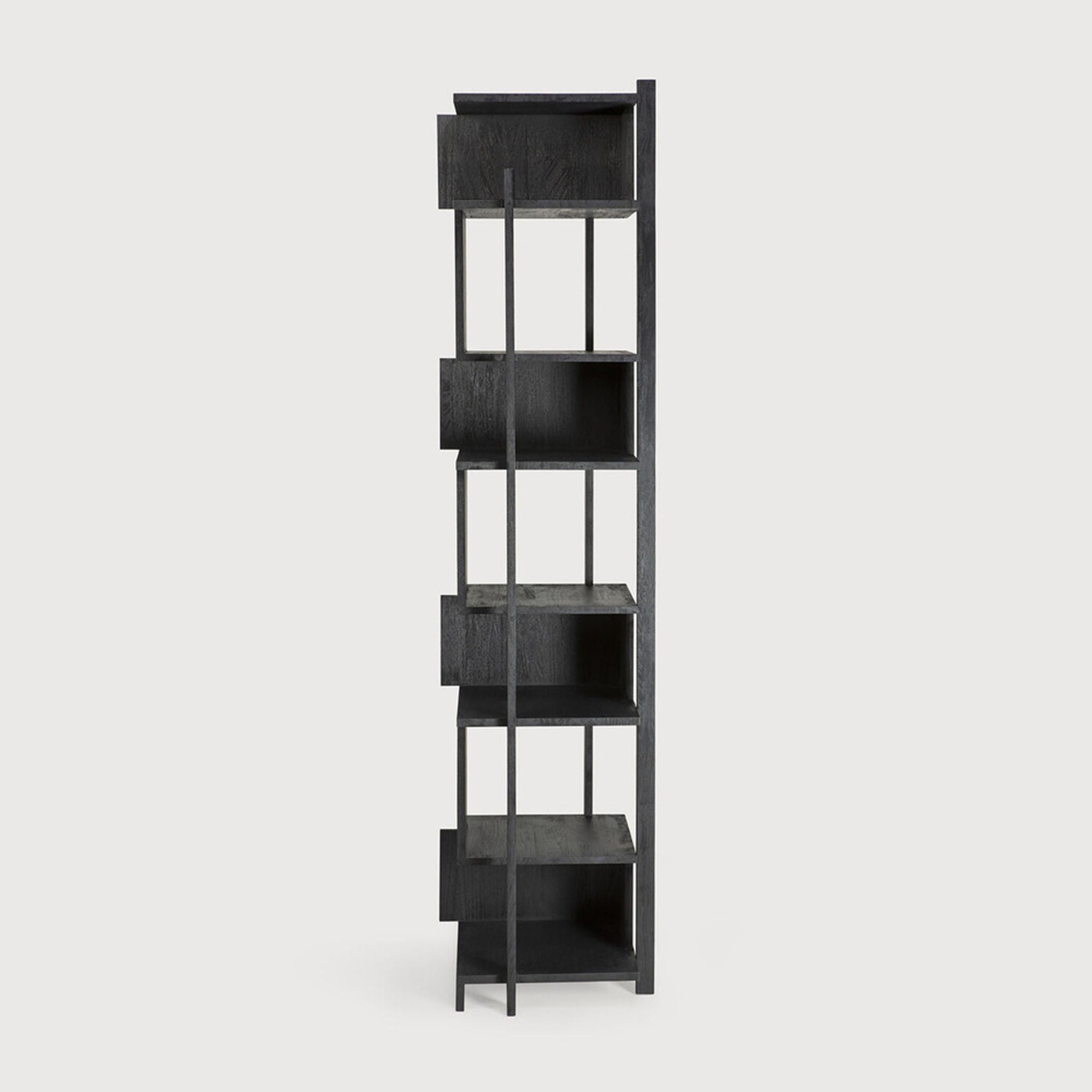Teak Abstract Black Column