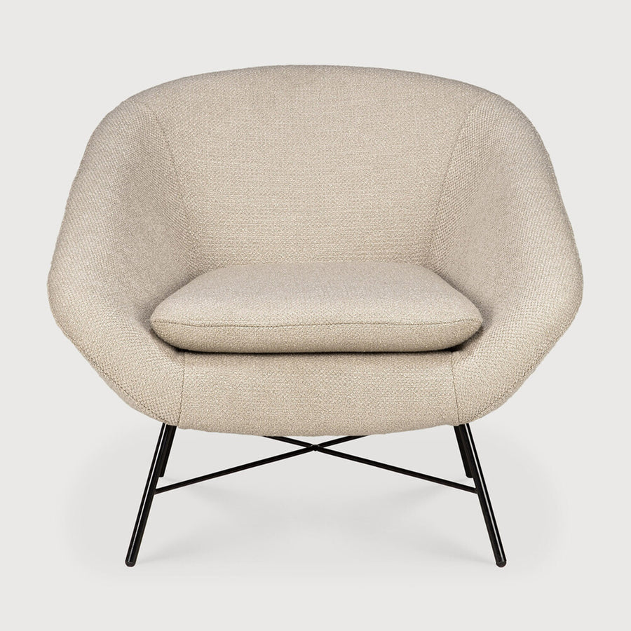 Barrow Lounge Chair, Off White