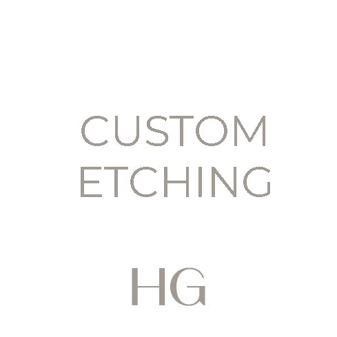 Custom Crystal Etching