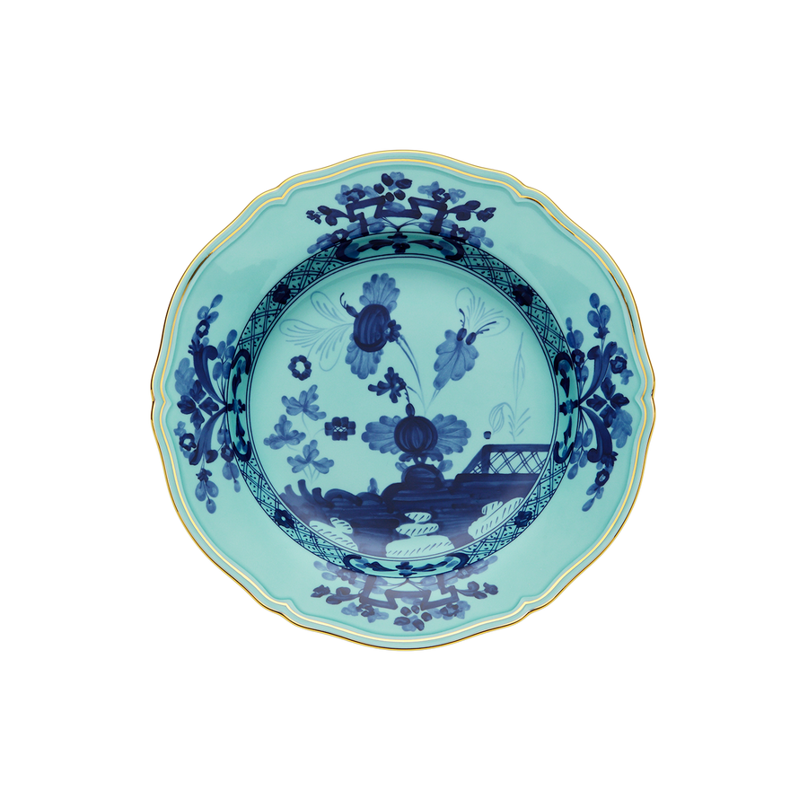 Oriente Italiano Canapé Plate, Iris