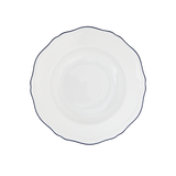 Corona Rim Soup Plate, Cobalto