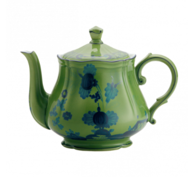 Oriente Italiano Tea Pot, Malachite