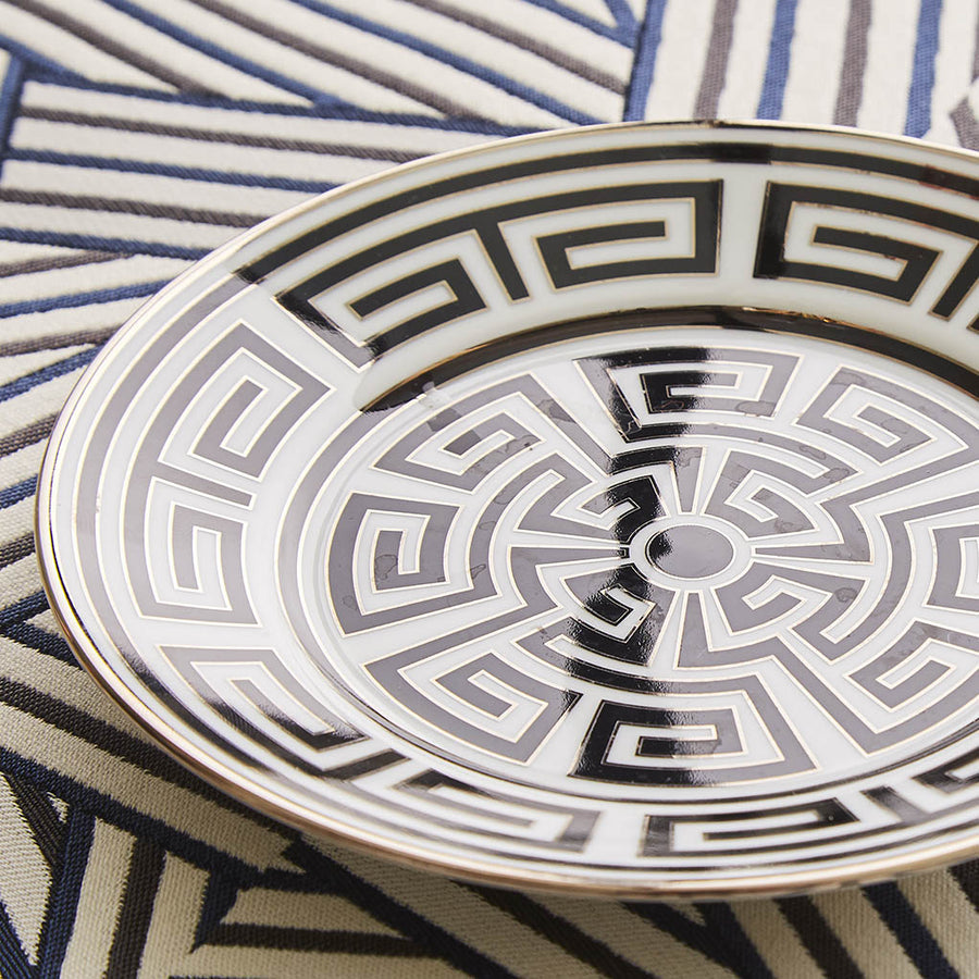 Labirinto Nero Canape Plate